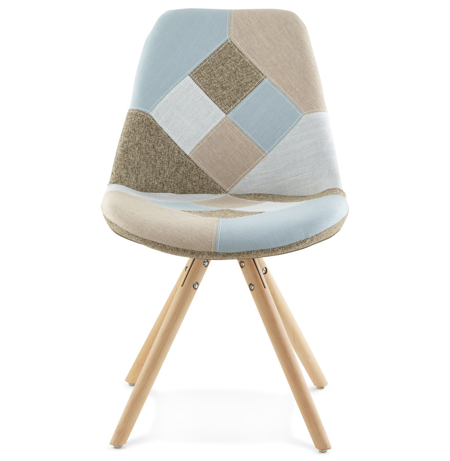 Chaise design ´ARTIST´ style patchwork
