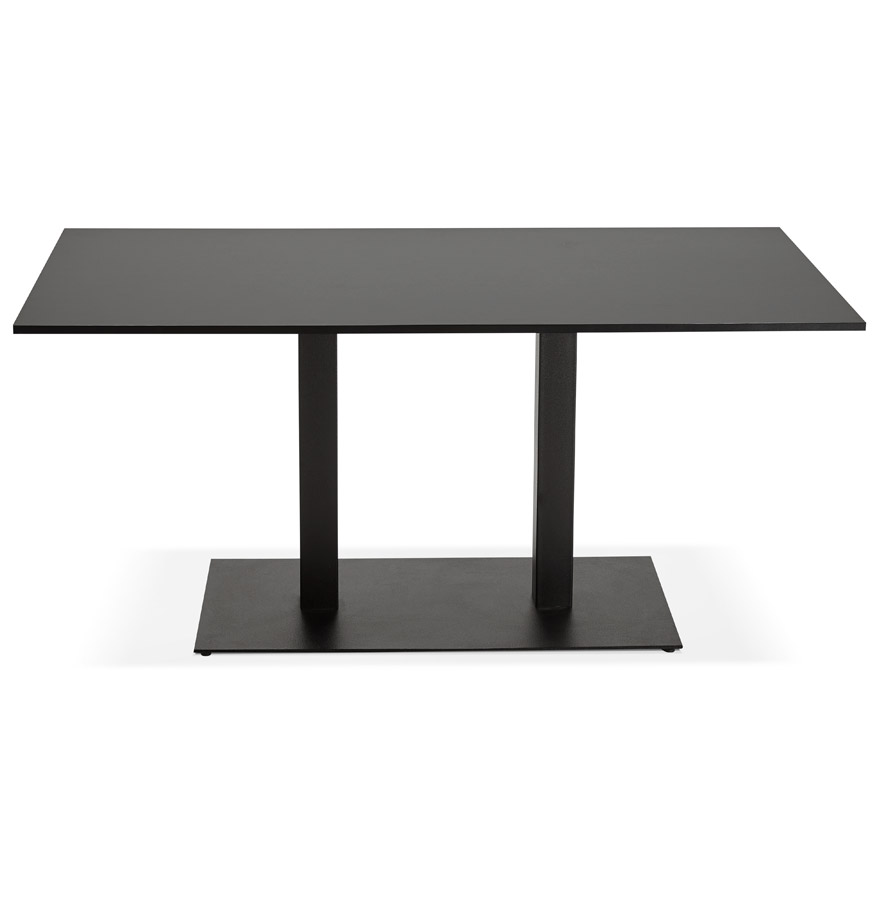 Table / bureau design ´AUSTIN´ noir - 160x80 cm