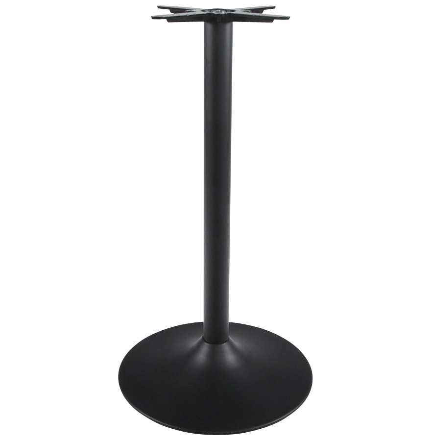 Pied de table ´BLAK´ 110 en métal noir