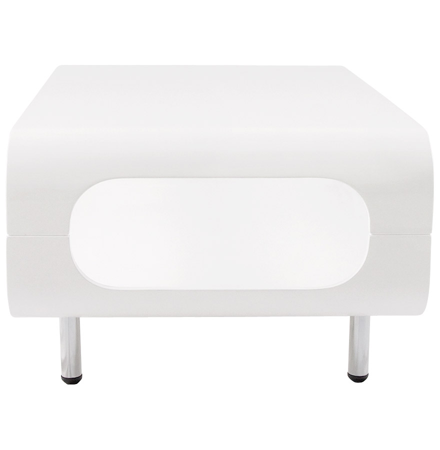 Table basse design ´BOA´ en bois blanc