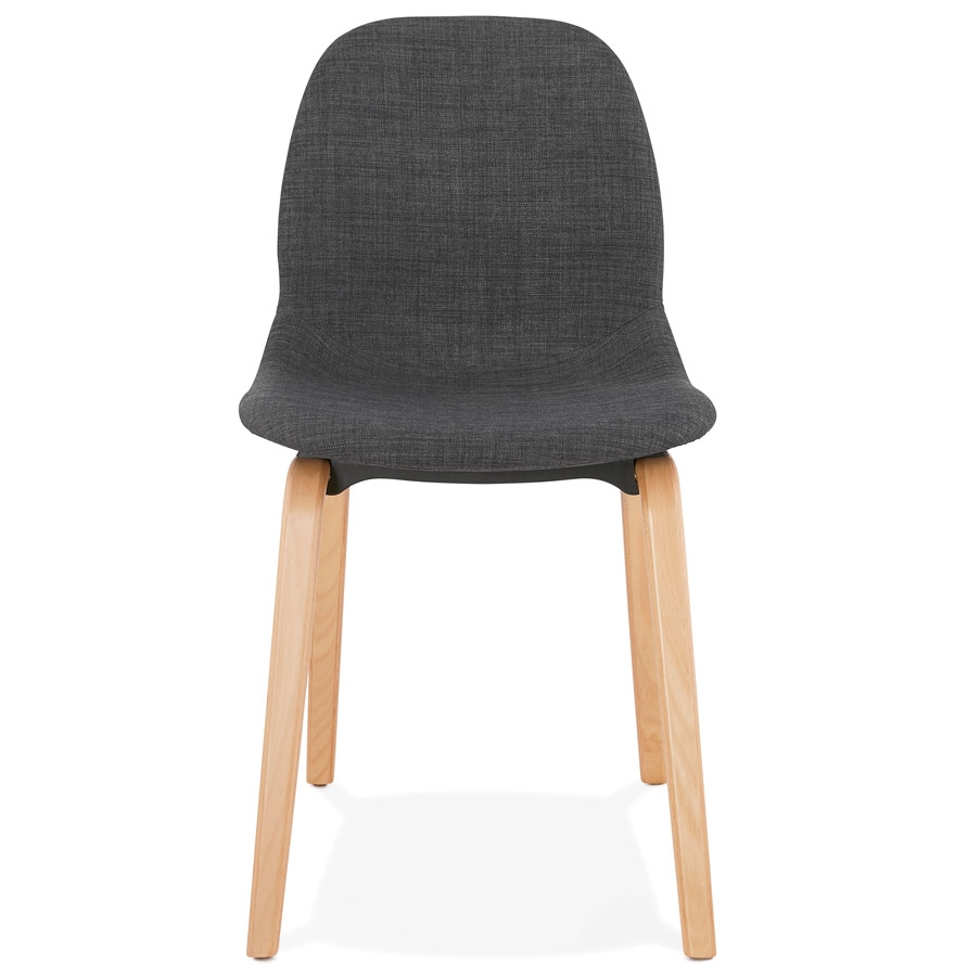 Chaise de salle à manger ´CELTIK´ en tissu gris style scandinave