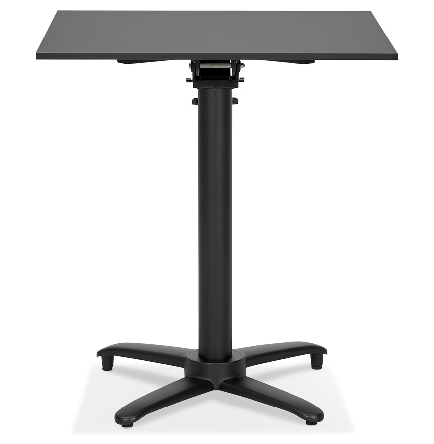 Table de terrasse pliable 'COMPAKT' carrée noire - 68x68 cm vue2
