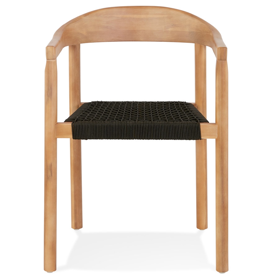 Chaise design 'CORDON' en bois intérieur / extérieur - commande par 2 pièces / prix pour 1 pièce vue2