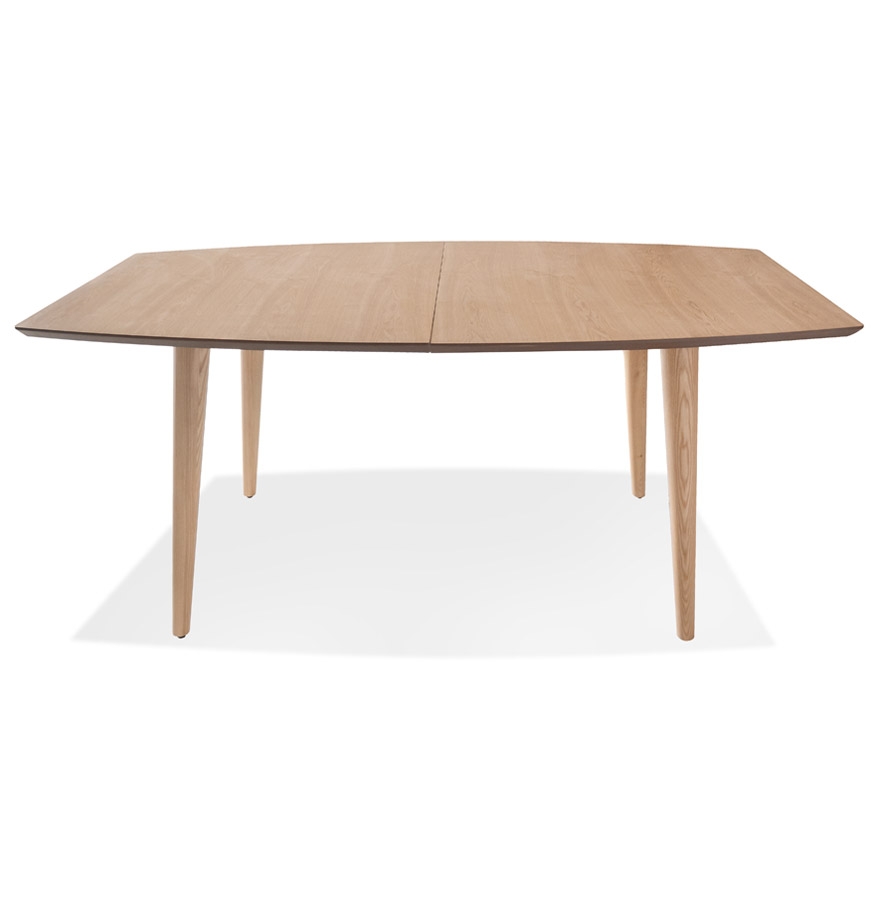 Table à dîner extensible 'CROKUS' en bois finition naturelle - 170-270x100 cm vue3