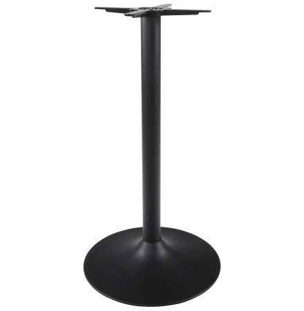 Pied de table 'BLAK' 110 en métal noir