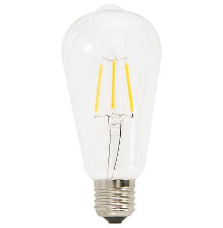Ampoule décorative vintage 'BUBUL LED LONG' à filament led