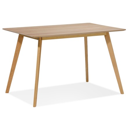 Petite table / bureau design 'MARIUS' en bois finition naturelle - 120x80 cm