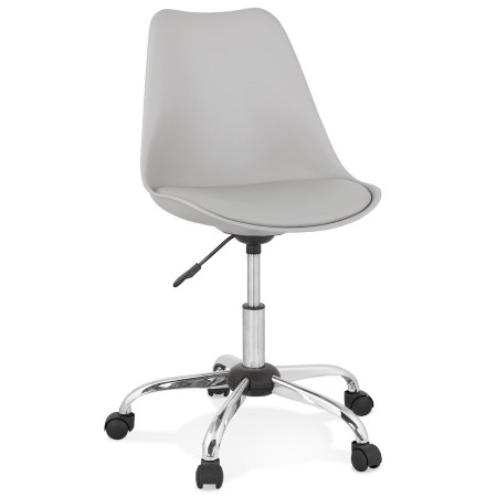 Chaise de bureau 'MONKY' grise design