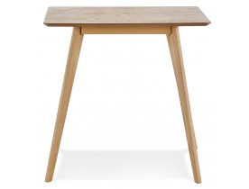 Petite table à diner 'GENIUS' finiton naturelle - 80x80 cm