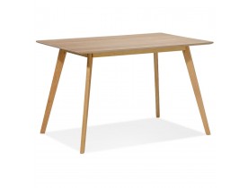 Petite table / bureau design 'MARIUS' en bois finition naturelle - 120x80 cm