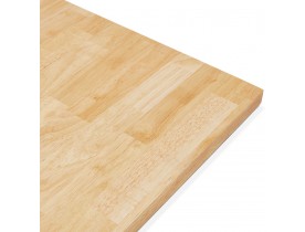 Plateau de table 'MASSIVO' carré en bois massif - 70x70 cm