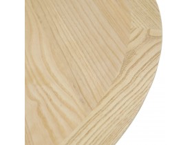 Table à manger ronde 'PERI' en bois naturel - ø 120 cm