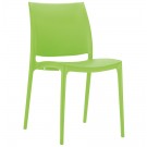 Chaise design 'ENZO' verte