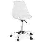 Chaise de bureau 'MONKY' blanche design