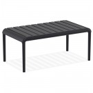 Table basse 'SIDONY XL' noire en matière plastique