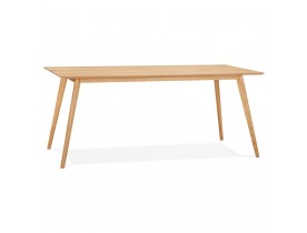 Table à manger / bureau design 'BARISTA' en bois style scandinave - 180x90 cm
