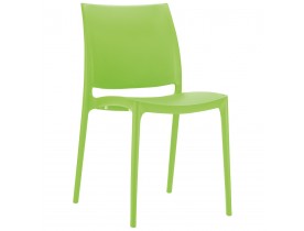 Chaise design 'ENZO' verte