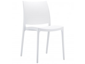 Chaise design 'ENZO' blanche