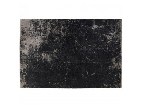 Tapis de salon 'GATSBY' 160/230 cm noir avec dégradé gris
