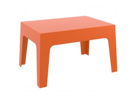 Table basse 'MARTO' orange en matière plastique