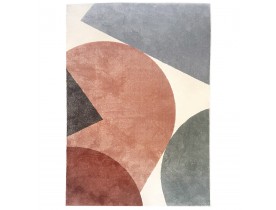 Tapis design 'RETBA' géométrique coloré - 160x230 cm