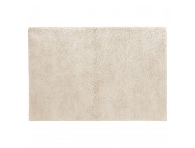 Tapis de salon shaggy 'TISSO' beige - 160x230 cm