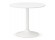 Petite table de bureau / à diner ronde 'BARABAR' blanche - Ø 90 cm