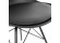 Chaise design BYBLOS noire style industriel - Zoom 3