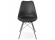 Chaise design BYBLOS noire style industriel - Photo 1