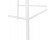 Tabouret mi-hauteur COOKIE MINI blanc style industriel - Zoom 5