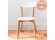Chaise scandinave DADY blanche design - Illustration 3