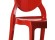 Chaise design ELIZA rouge - zoom 1