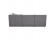 Canape d'angle modulable INFINITY COMBI gris clair - Photo 4
