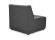 Element 1 place de canape modulable INFINITY SEAT gris fonce - Photo 4