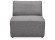 Element 1 place de canape modulable INFINITY SEAT gris clair - Photo 2
