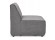 Element 1 place de canape modulable INFINITY SEAT gris clair - Photo 3