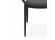 Chaise de terrasse JULIETTE design noire - Zoom 5