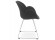 Chaise design JUMBO grise foncee en tissu - Photo 2