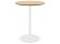 Mange-debout / table haute 'MADISON' en bois finition naturelle - Ø 90 cm