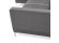 Canapé d'angle design MELTING gris clair avec méridienne à gauche - Zoom 5