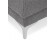 Canapé d'angle design MELTING gris clair avec méridienne à gauche - Zoom 7