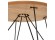 Table basse design PLUTO en bois naturel - Zoom 4