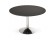 Table de bureau/à diner ronde SAOPOLO noire - Photo 2