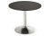 Petite table de bureau/à diner ronde SAOPOLO noire - Photo 2