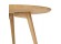 Table à dîner ronde SWEDY en bois style scandinave de 120 cm de diamètre - Zoom 4