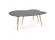 Tables gigognes design TETRYS grises foncees - Photo 4