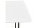 Table à diner / bureau design TITUS en bois blanc - 150x70 cm - Zoom 2