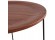 Table d'appoint design 'TSUNAMI' noire style industriel - Zoom 2