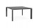 Table de réunion / bureau bench 'XLINE SQUARE' noir - 140x140 cm