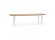 Table à dîner / de réunion extensible 'XTEND' en bois finition naturelle - 170(270)x100 cm